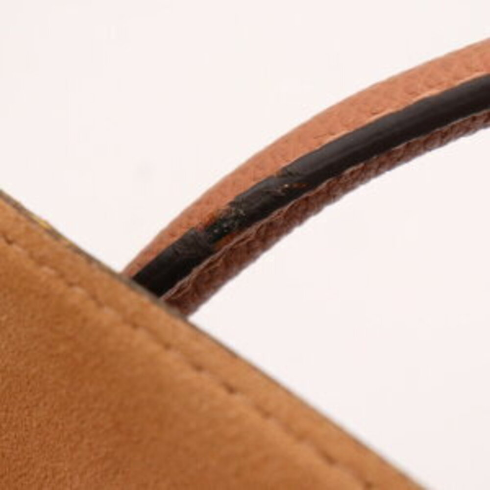 Louis Vuitton Pink Flandrin Leather Bois Monogram Brown Pink Tote Shoulder Rose - Picture 8 of 9